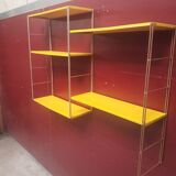 Yellow string shelf gold stud 120x48