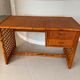 Bureau et fauteuil rotin et bambou vintage