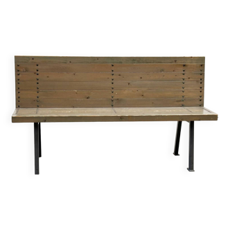 1960's Dutch bench by Dom Hans Van Der Laan 154cm