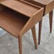 Compass leg bedside tables