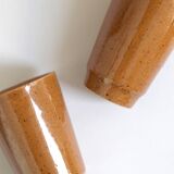 Pair of speckled cups