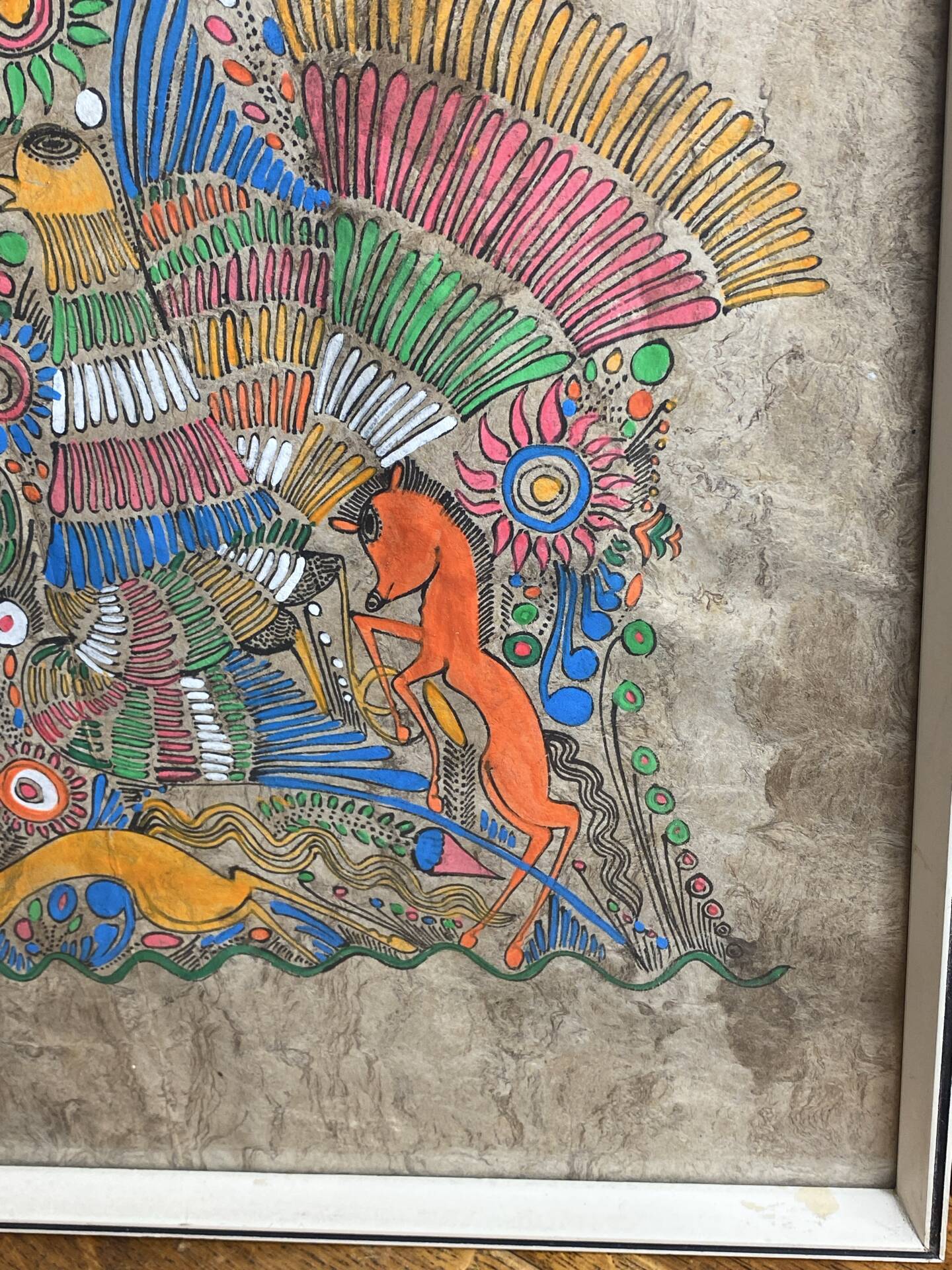 Table of Mexican popular art
