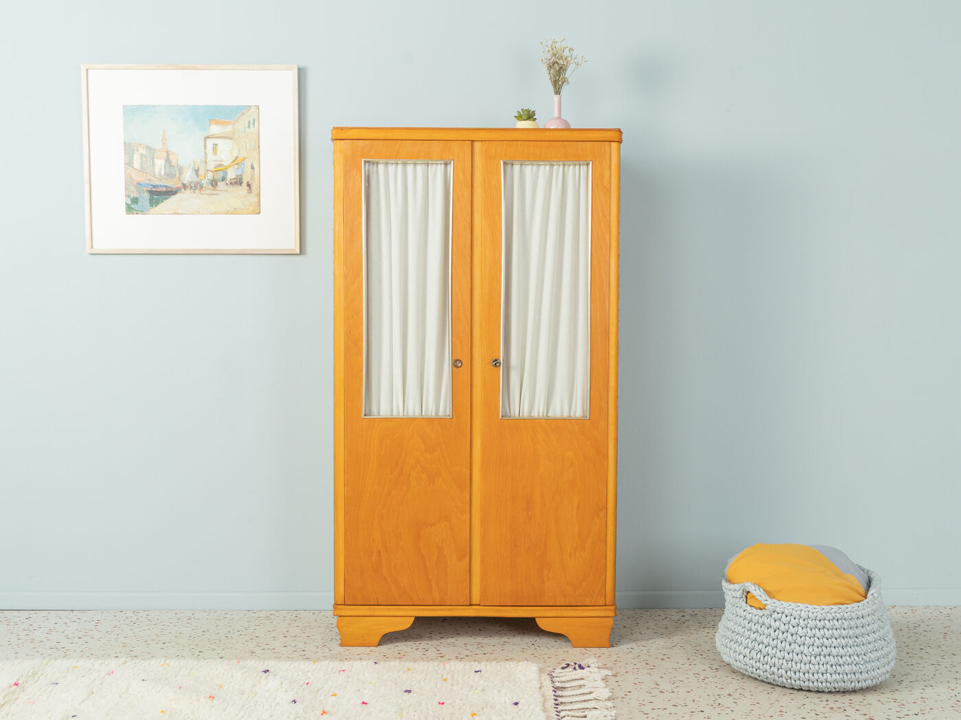 1950s laundry closet