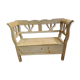 Chest bench in fir