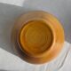 Lot de 4 petits bols marrons en verre H12 D13