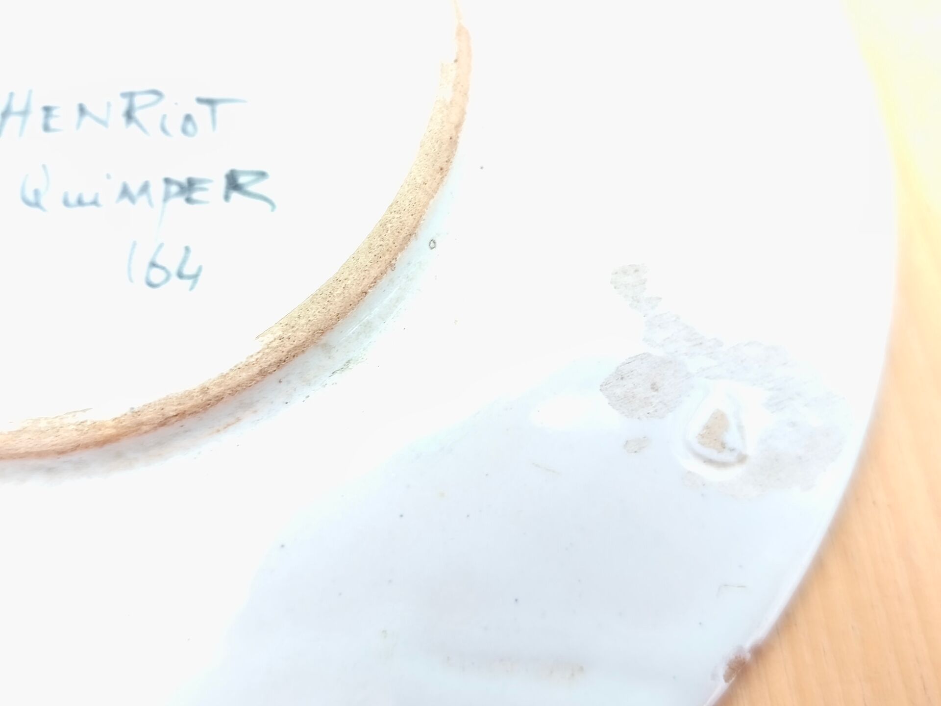 Henriot Quimper plate
