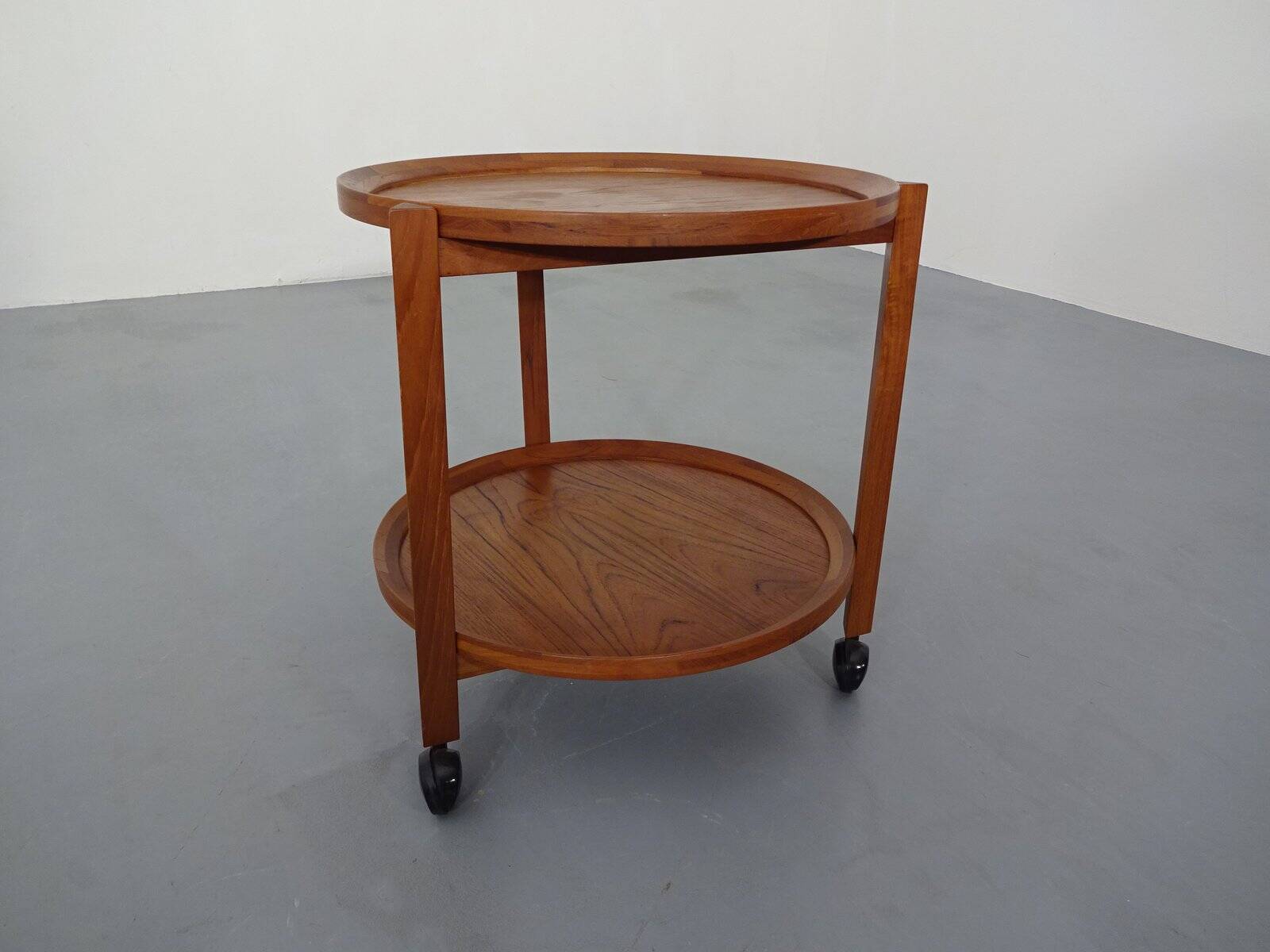 Teak Serving Trolley from Sika Møbler, 1960s