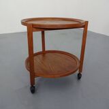 Teak Serving Trolley from Sika Møbler, 1960s