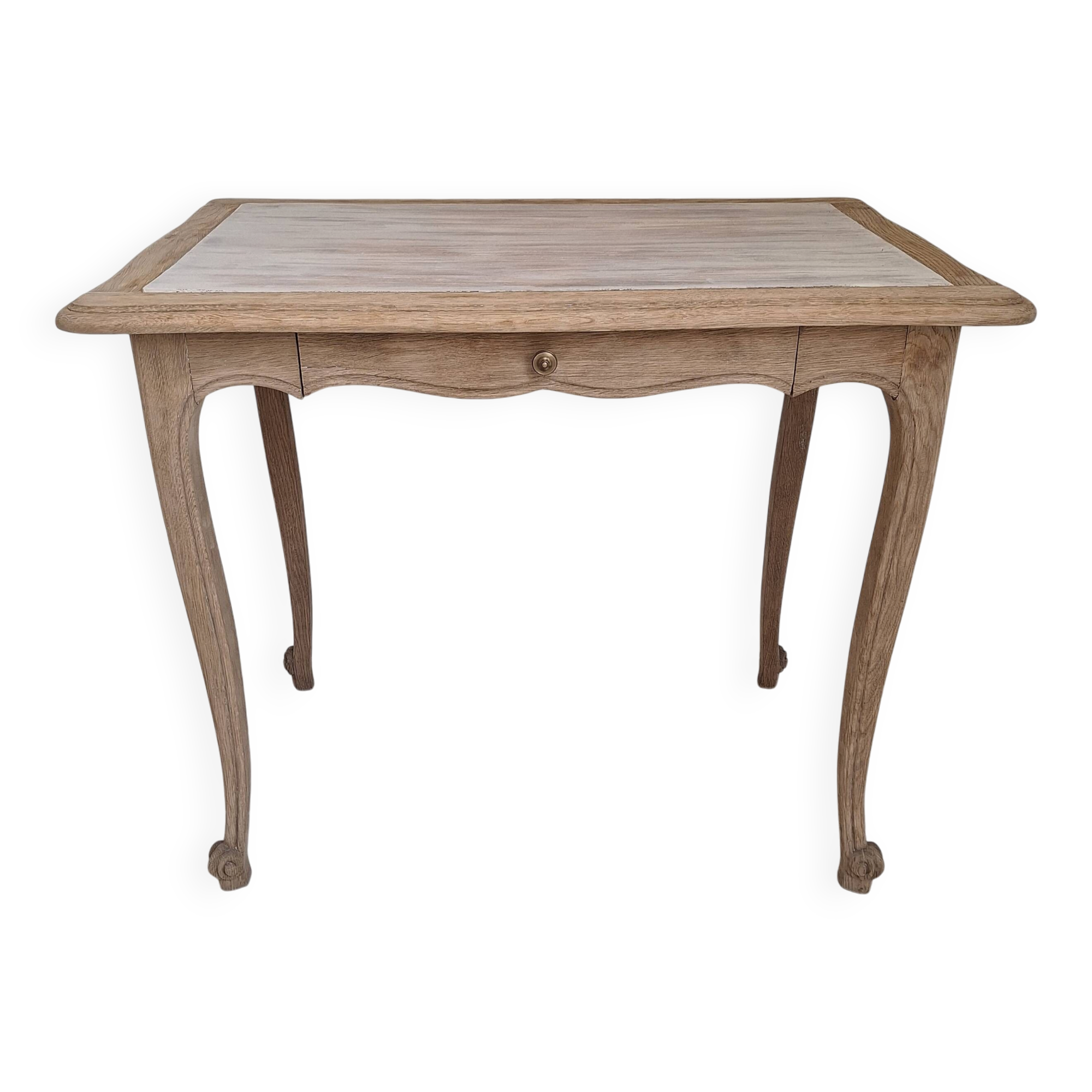 Bureau ancien de style Louis XV esprit campagne chic