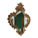 Mirror XIXth gilded wood and mercury ice 61x45cm