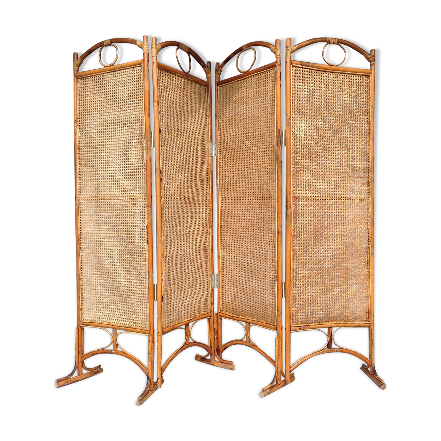 Screen bamboo rattan and caning