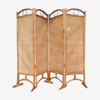 Screen bamboo rattan and caning