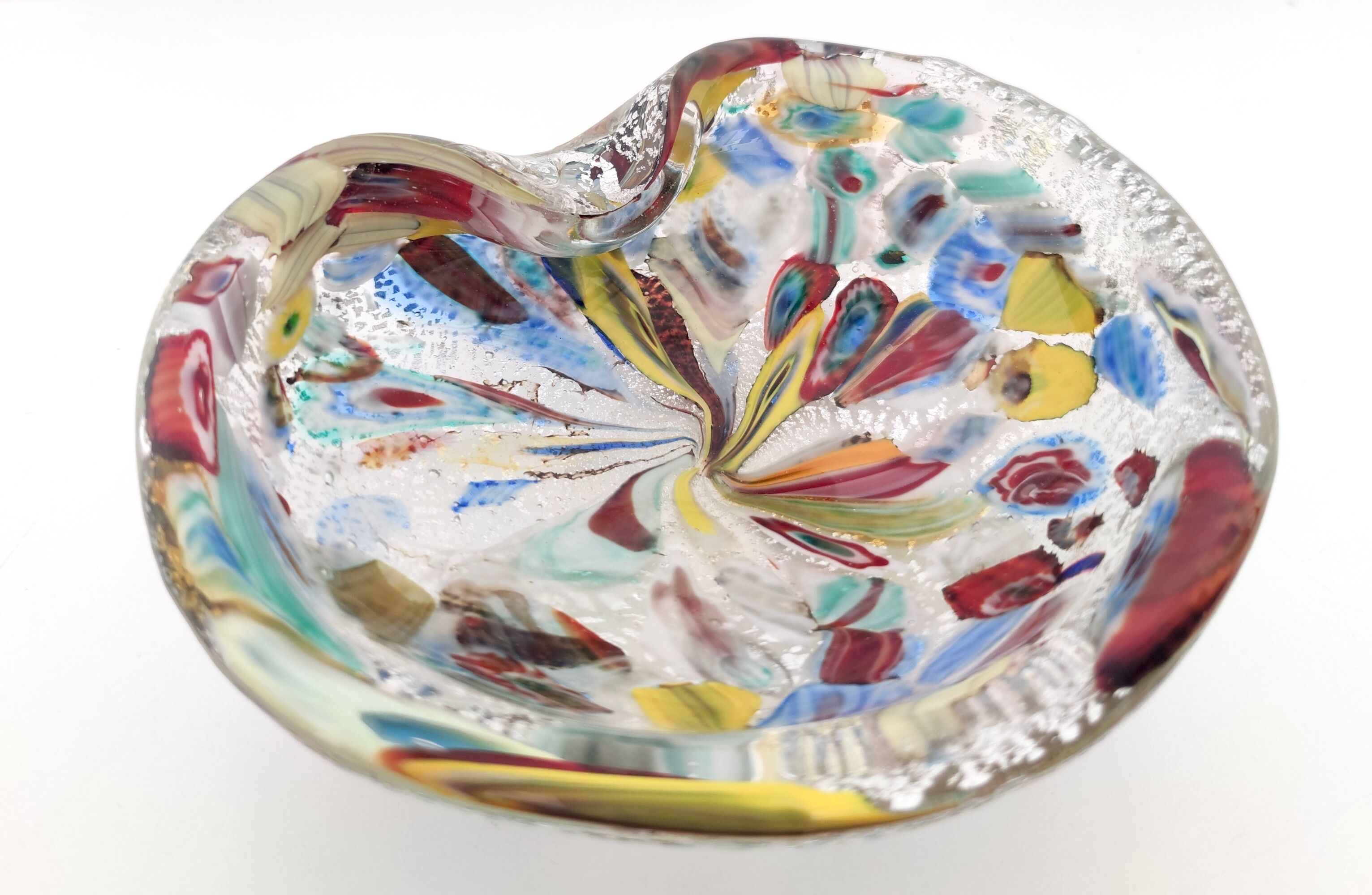 Vintage murano glass ashtray / vide-poche by Giulio Radi by Avem