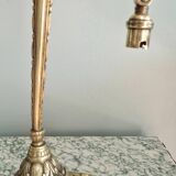 Art Deco style lamp in gilded bronze