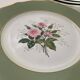 12 flat plates in flat earthenware KG Luneville bagatelle model, late 19th century