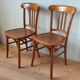 Pair of bistro chairs