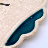 Dessert service in Petits Oiseaux slip, 9 plates