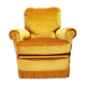 Velvet club chair
