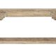 Carved wood console 182x46x85 natural