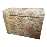 Antique fabric chest