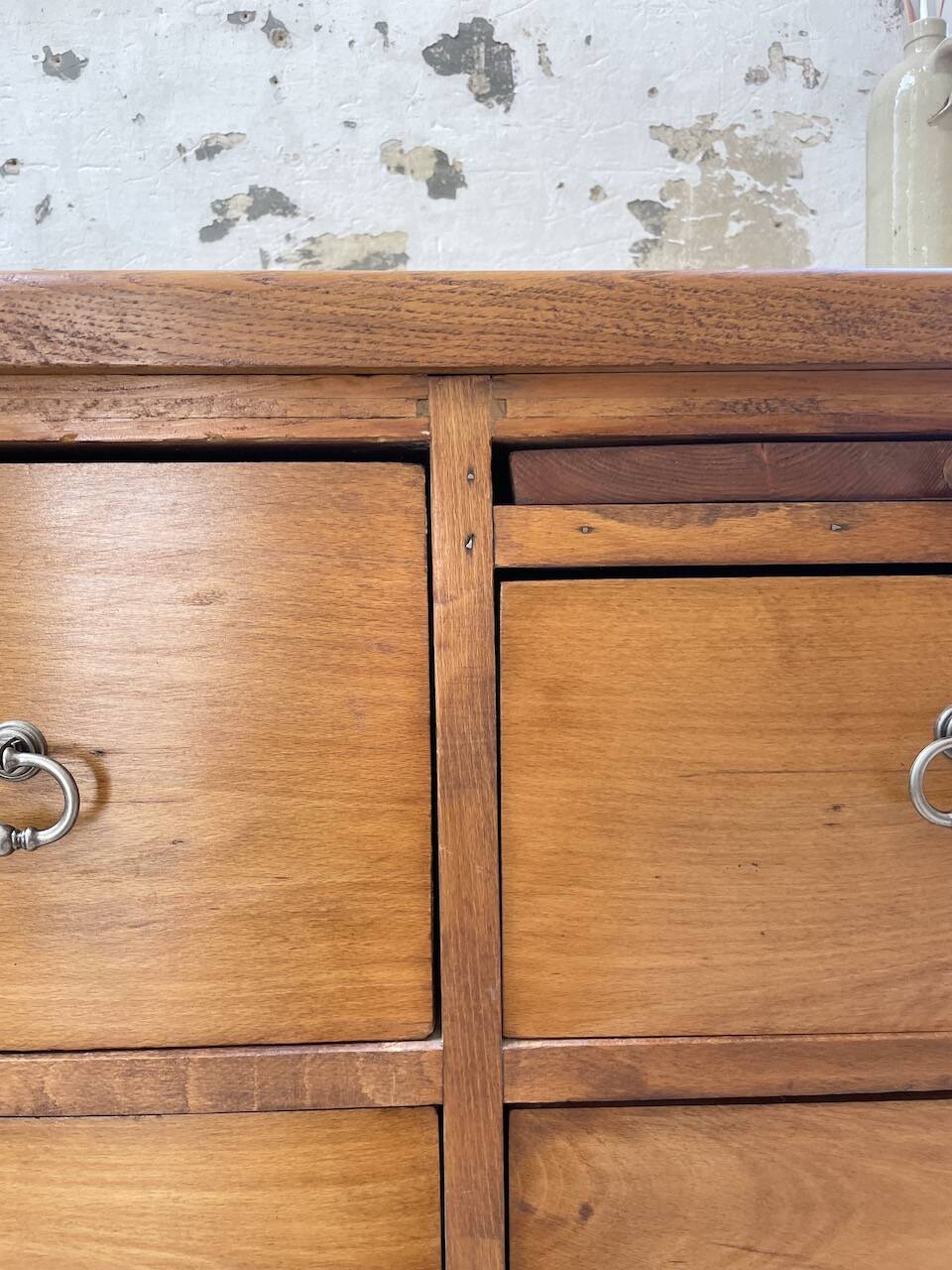 XXL golden oak craft furniture from the 50s