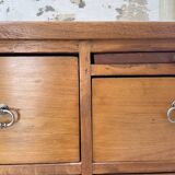 XXL golden oak craft furniture from the 50s