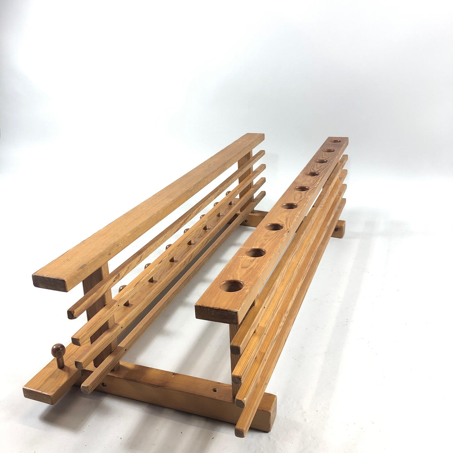 Swedish 1960 vintage wall coat holder