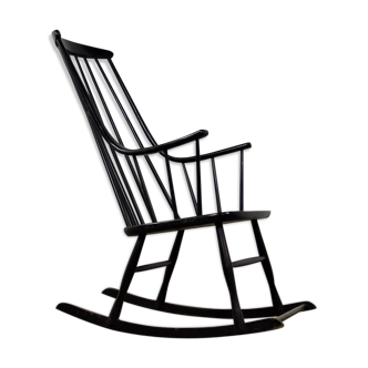 Rocking chair scandinave par Lena Larsson pour Nesto, 1958