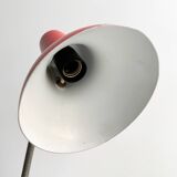 Large Mid Century red SIS desk lamp