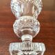 Vase 1960 cut bohemian crystal