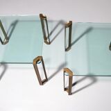 Design intemporel de Peter Ghyczy – Tables d'appoint T24 des années 1970 (60x60x45)