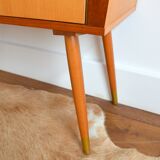 Console / bedside feet compass vintage 1950s