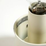 Beautiful 1970s Limburg glass ceiling lamp in octagon shape