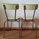 Set of formica chairs