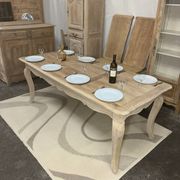 Solid oak farmhouse table