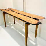 Solid wood desk