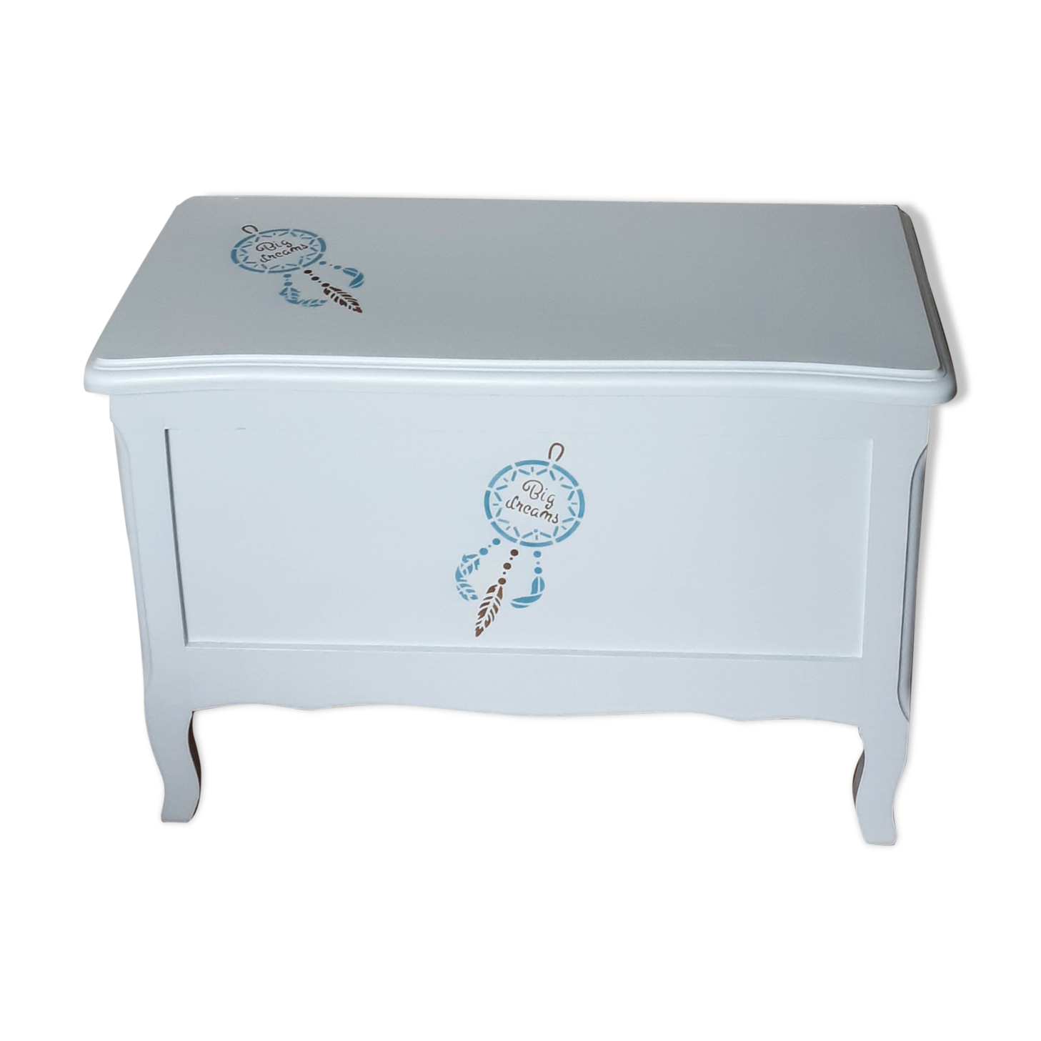 Redesigned wooden toy box