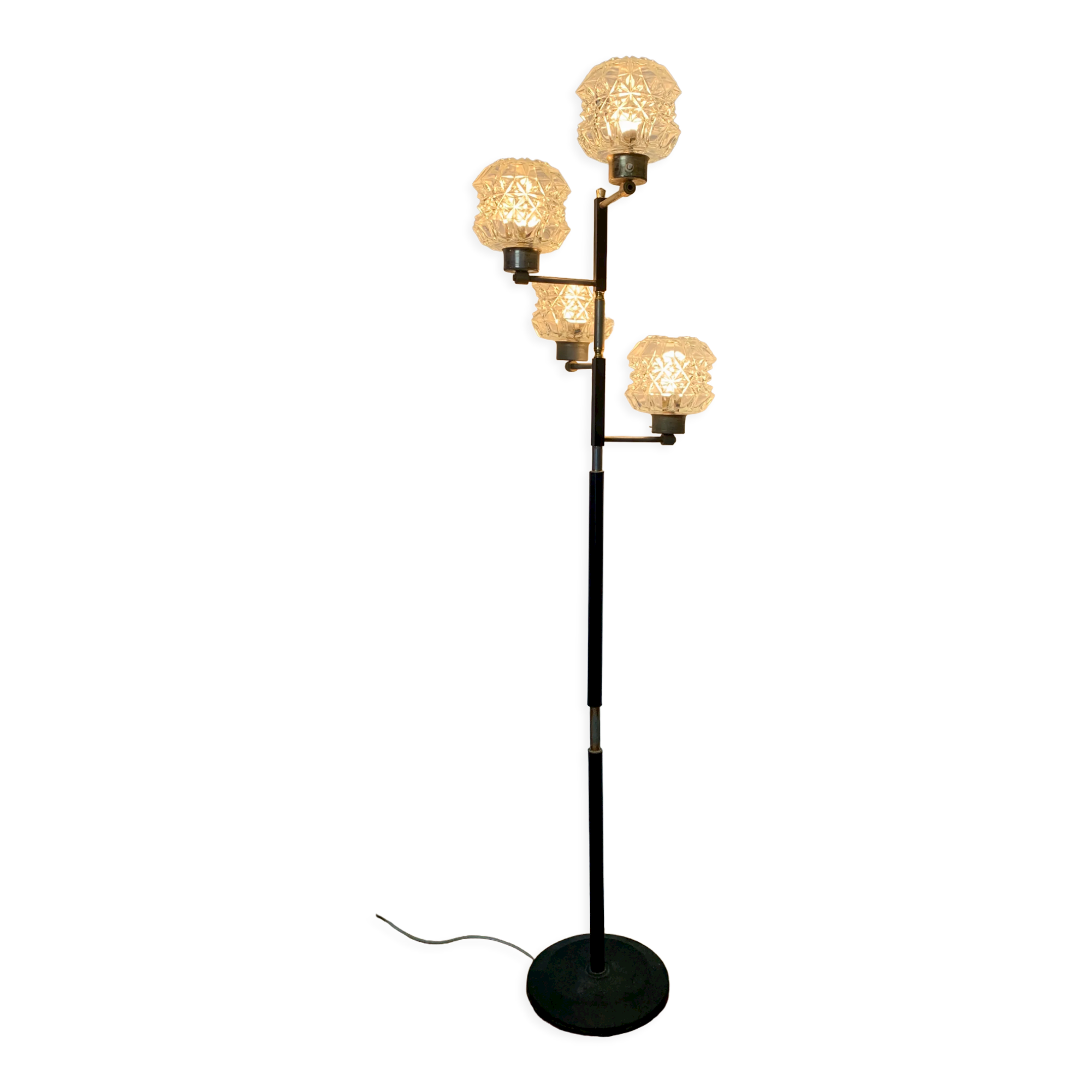 Vintage floor lamp 4 lights 50s/60s