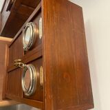Marine style shelf cabinet