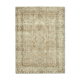 Hand-knotted vintage turkish beige carpet 208 cm x 283 cm