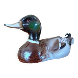 Ceramic duck signed C. Martinu
