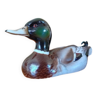 Ceramic duck signed C. Martinu