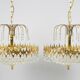Crystal chandelier, Germany, 1970s
