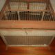 Wooden bird cage
