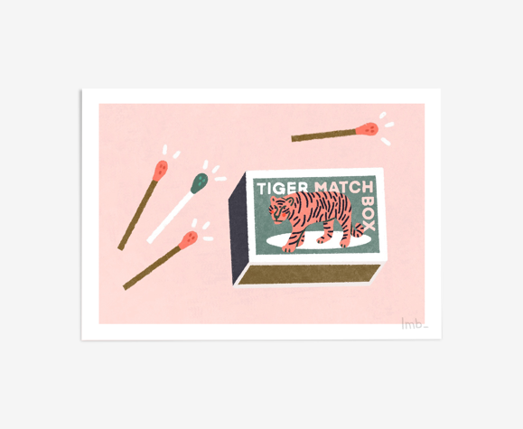 Tirage "Tiger Match Box"