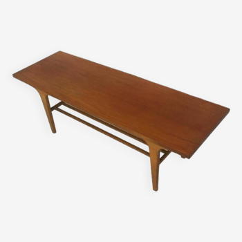 Fine coffee table in light teak