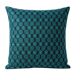 Housse de coussin Kachin bleu et turquoise (RIDA)