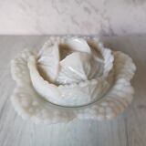 Bonbonnière form opaline cabbage