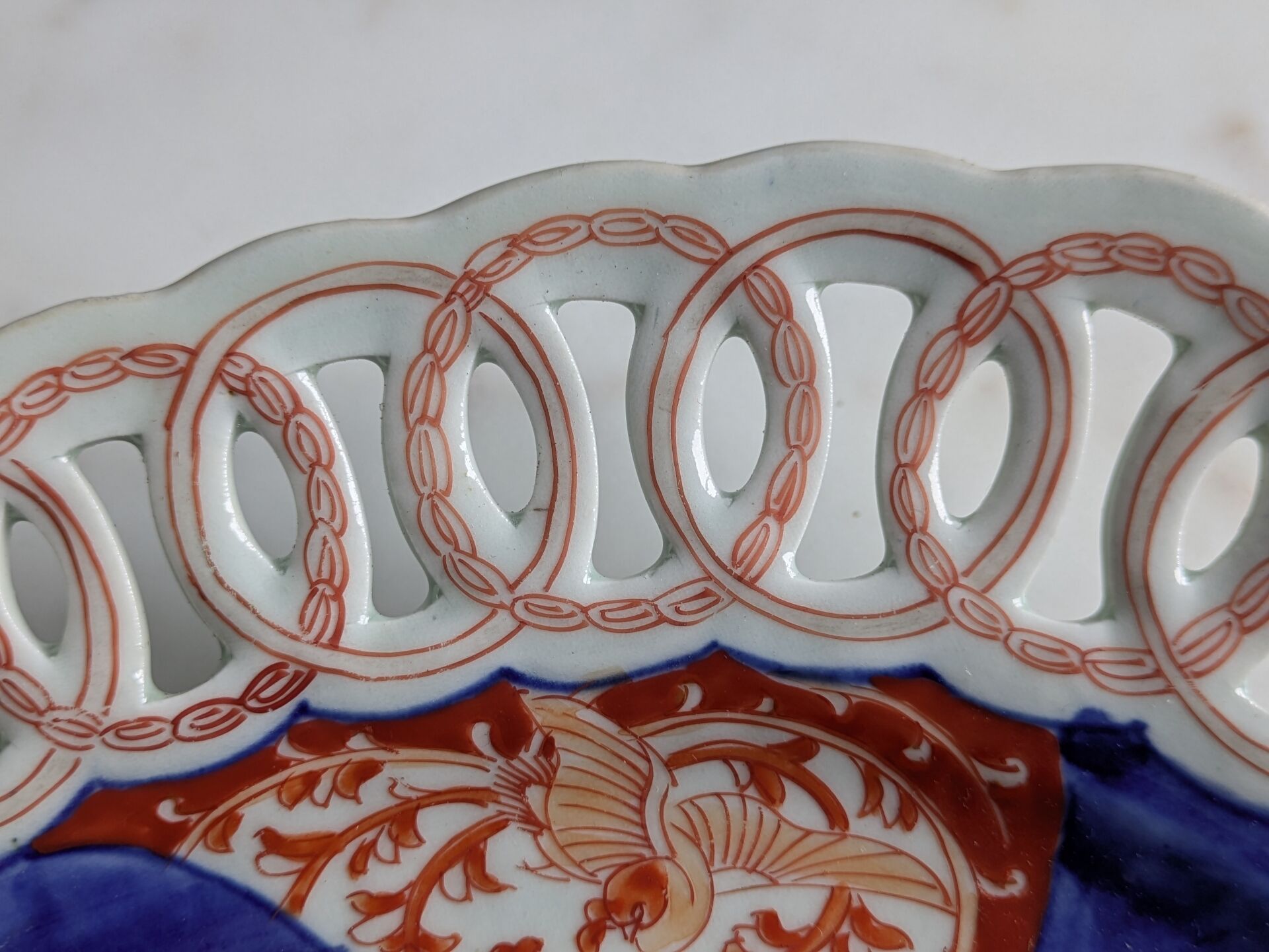 Plat Imari Japon XIXeme