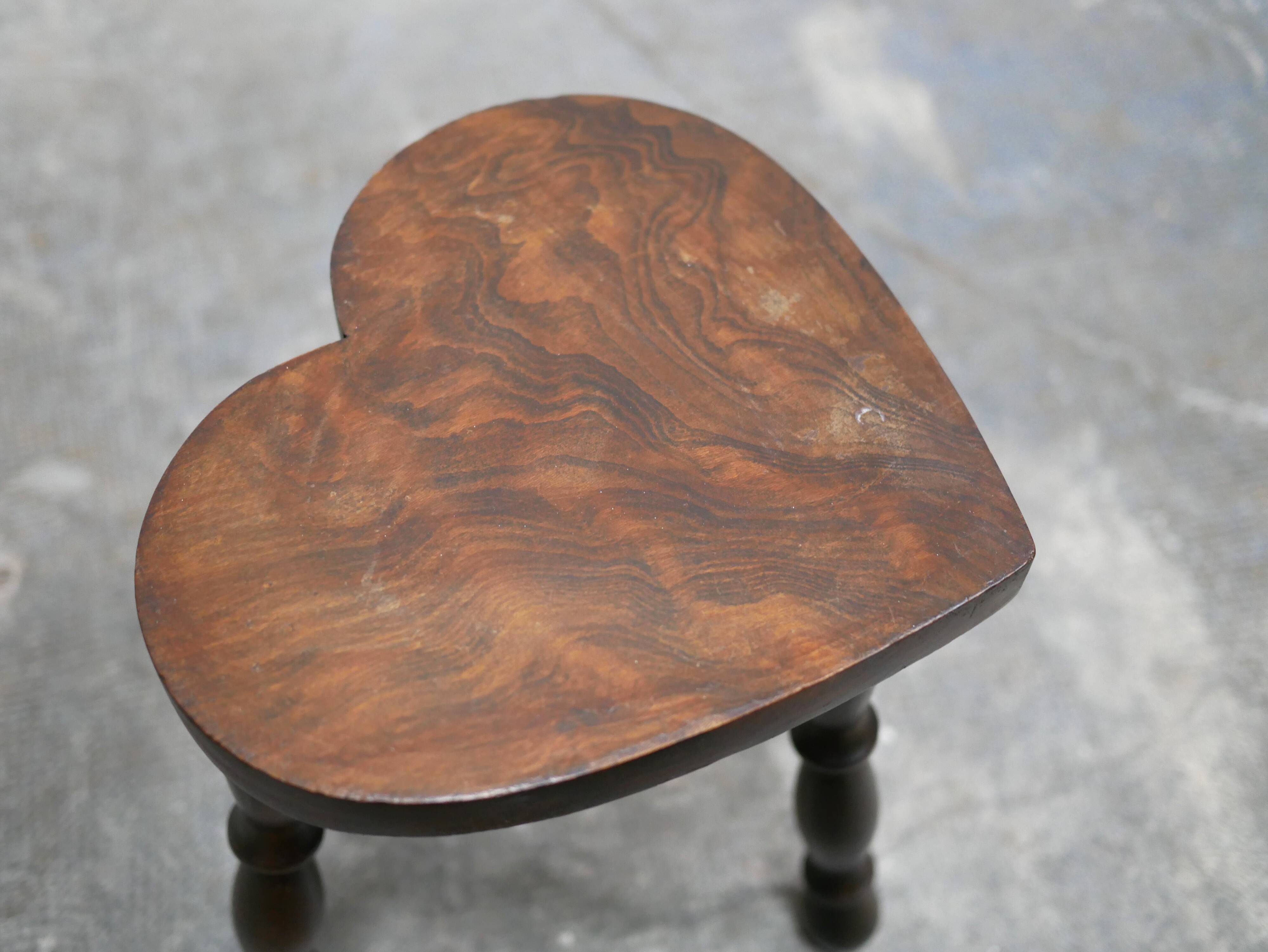 Vintage wooden stool